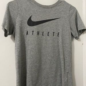 Grey Nike shirt size medium